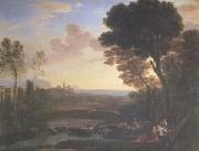 Claude Lorrain Ulysses Returns Chryseis to Her Father (mk05) oil painting picture wholesale